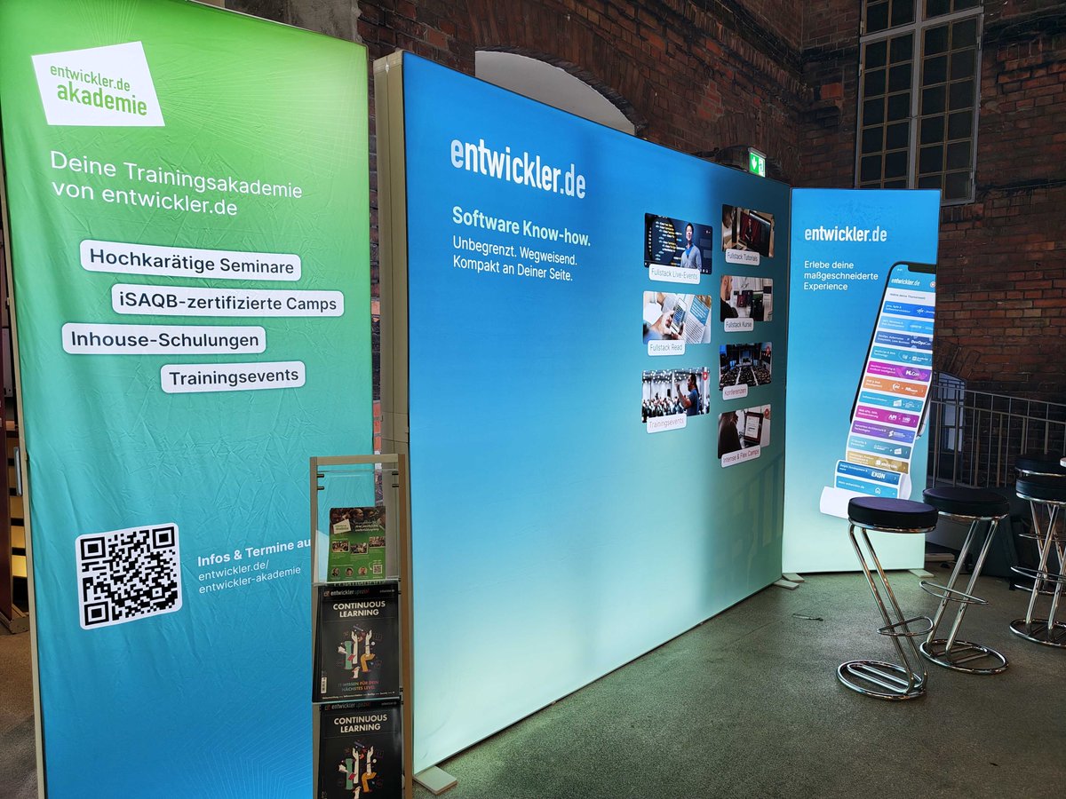 serverlesscon's tweet image. 🎉 30 Years of Entwickler.de! 🎉
For 3 decades we’ve united devs, architects & tech leaders — from software craftsmanship to today’s AI, cloud & modern architectures. 🚀
Huge thanks to our amazing community ❤️ Here’s to many more years of code & collaboration! 🙌