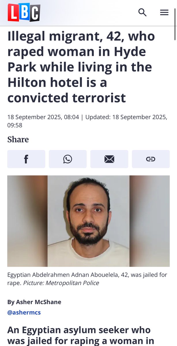 StrategyBattles's tweet image. It’s a damning indictment of a system that prioritizes open doors over basic security checks. Deport him back to Egypt to rot, strip the asylum farce for known criminals, and stop funding five-star stays for threats. How many more wake-up calls do we need? #BorderSecurityNow