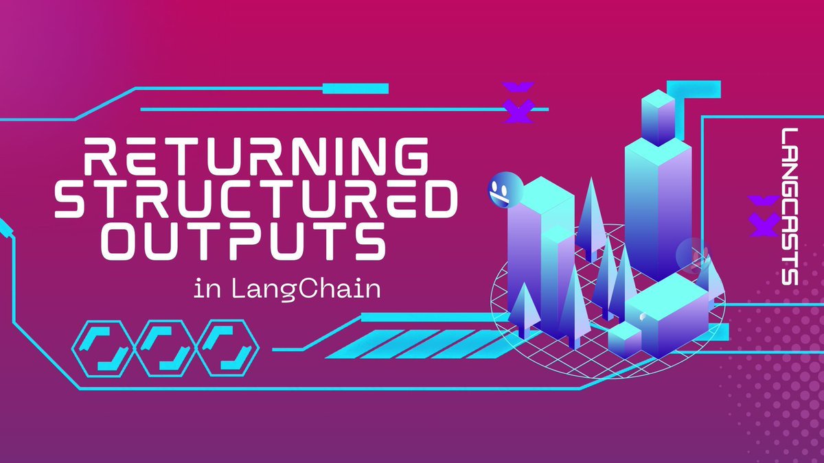 langcasts's tweet photo. Keep your AI journey brewing at https://t.co/EVVDXETI53
🍵 From the Langcasts table to your feed: A Beginner’s Guide to Returning Structured Outputs in LangChain. Have a read 👉 https://t.co/th2b4ZUQUu
#Langcasts #AI #ArtificialIntelligence #MachineLearning #LangChain #AIEducation #AICommunity #NaturalLanguageProcessing #DataScience #TechLearning #GenerativeAI #AIForBeginners