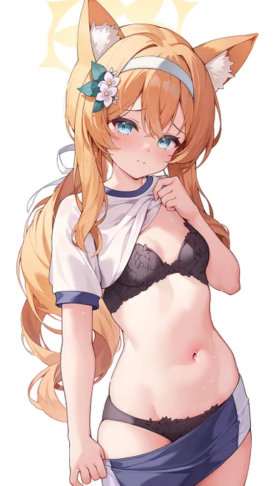 #ブルアカ マリーちゃんの大分遅い誕生日お祝いイラスト