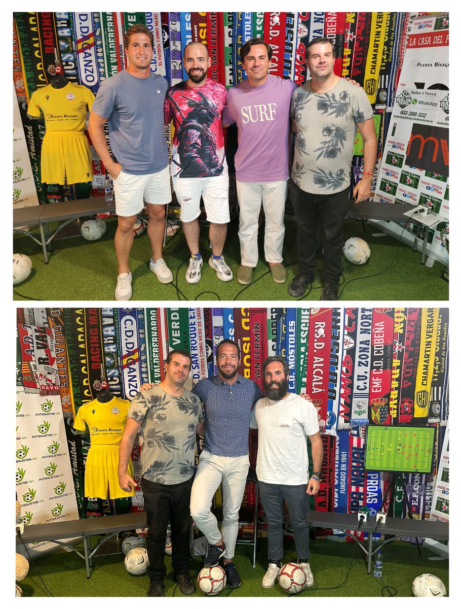 Programa Nº333 en <a href="/Balon_Tierra/">𝔹𝕒𝕝𝕠́𝕟 𝔸 𝕋𝕚𝕖𝕣𝕣𝕒 ⚽</a> con la grandisima visita de #Rodri y <a href="/albertuchi/">Alberto</a> del <a href="/cdvvadelacanada/">C.D. Villanueva de la Cañada</a> y el míster <a href="/dudugarrido88/">Edu Garrido</a> del <a href="/ADAlcobendas/">Alcobendas CF</a>.

MUCHÍSIMAS GRACIAS POR LA VISITA AMIGOS Y MUCHA SUERTE.

🎬 youtube.com/live/AE2WZGfPm…

#LaCasaDelFútbolMadrileño
#ElFútbolQueNosGusta