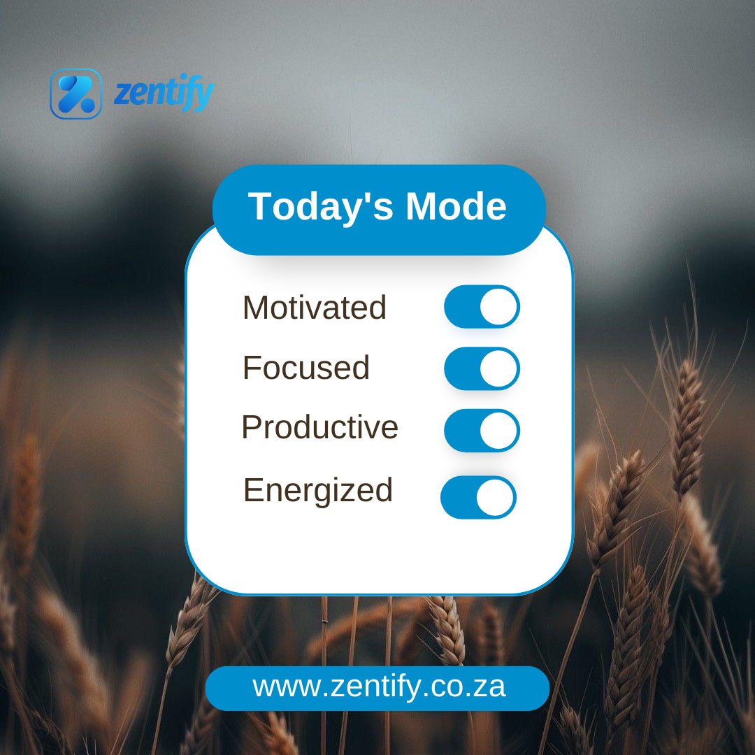Zentify2520's tweet image. Follow us for more ways to stay on top of your week with Zentify!

 #WeeklyMode #Zentify #PositiveMindset #Productivity #SmartBusiness