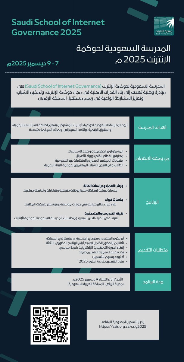 Saudi Internet Society جمعية الانترنت السعودية tweet media