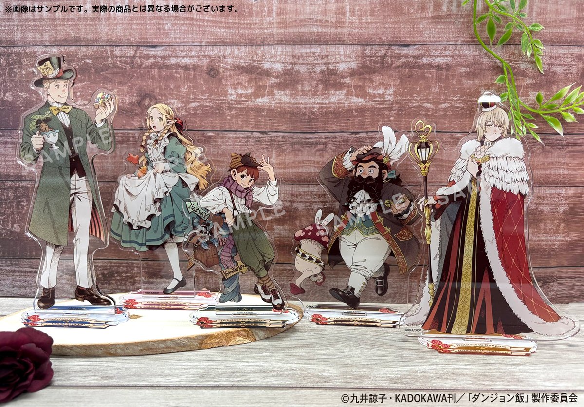 京まふ2025】にて販売するアクリルスタンドのサンプル画像を公開