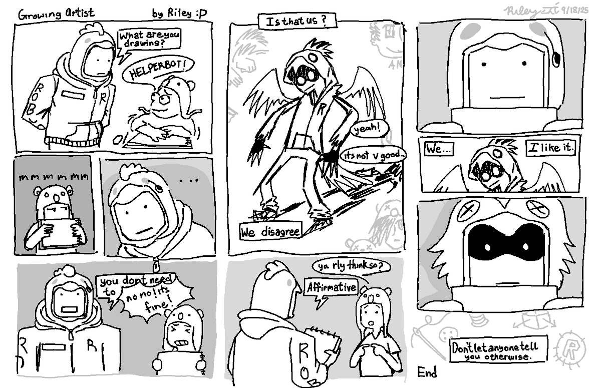 kickfwip's tweet image. tryna get into making short comics
#Regretevator