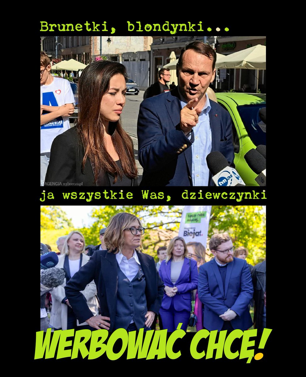 KolinskiRobert's tweet image. #international #MI6 #libki #zryw; 😈👽

Jak @MagdaBiejat wróci do lewicowych korzeni i wyprze się #NATO, to pomogę jej zaorać tę brytyjską kosmonautkę, niech stracę - moja tylko dzisiejsza oferta dla blondynek;) #BlackThursday, #YouAreMyOnlyHope; 😈👽⚡️🖤🚩

#MakeArtNotWar; 🖤🚩