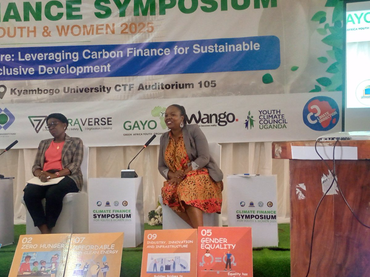 "The gov't of Ug holds the env't in trust, the Kingdom of Buganda just like any other institution has a role to ensure tht the env't resources are used sustainably.  We have plans like Nalubaale ne kira bibeewo among others." Rt.hon teddy Nabakooza
#climatefinancesymposium2025