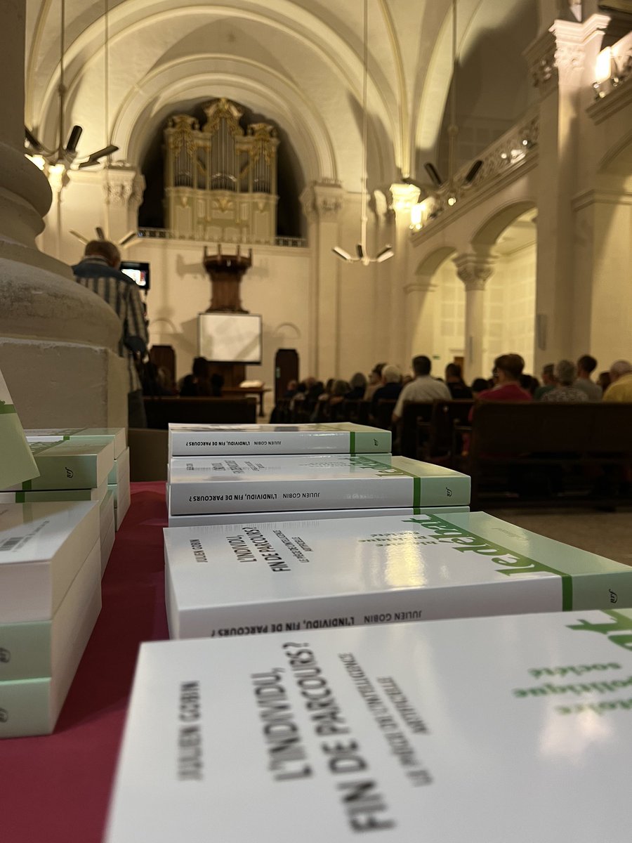 Excellente conférence de Julien Gobin (<a href="/Julien_Gobin_/">Julien Gobin</a> ) au temple d’Ales ce mardi soir !
#AI #digital #lumieres #philosophie <a href="/Gallimard/">Gallimard</a>