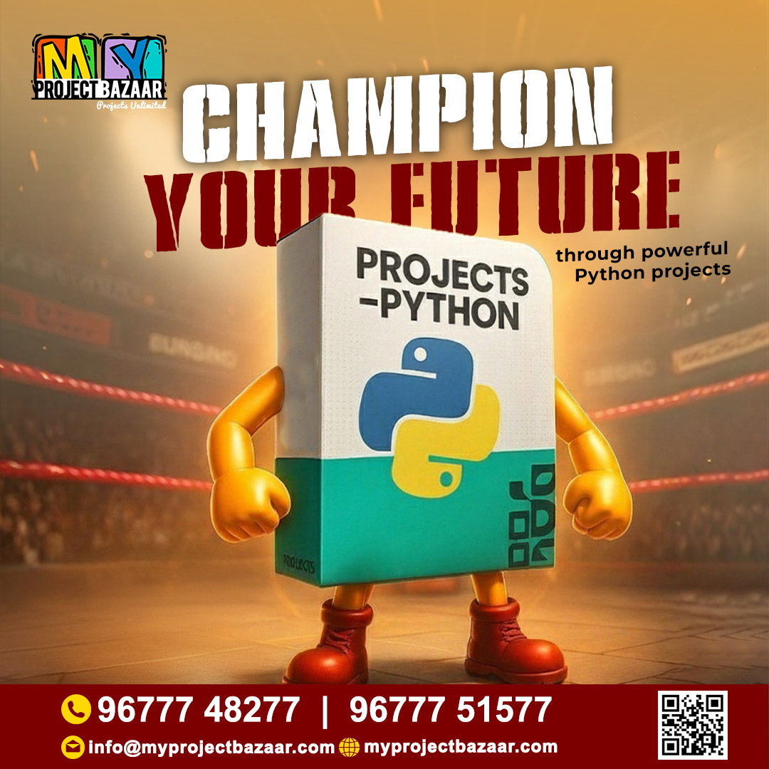 MyProjectBazaar's tweet image. 🚀MyProjectBazaar – Python Projects to Power Your Career!
#MyProjectBazaar #PythonProjects #FinalYearProjects #AcademicProjects #EngineeringStudents #ProjectCentreinTamilnadu #BestProjectCentre #PythonProjectsIdeas #PythonProjectsStudent #PythonProjectsforFinalYearStudents