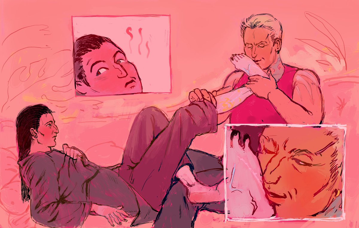 Ну вот обещанный рисунок с поцелуем, я конечно расстроюсь, если он наберет меньше поста с обещаниями
#золотаячешуя #дракиолус