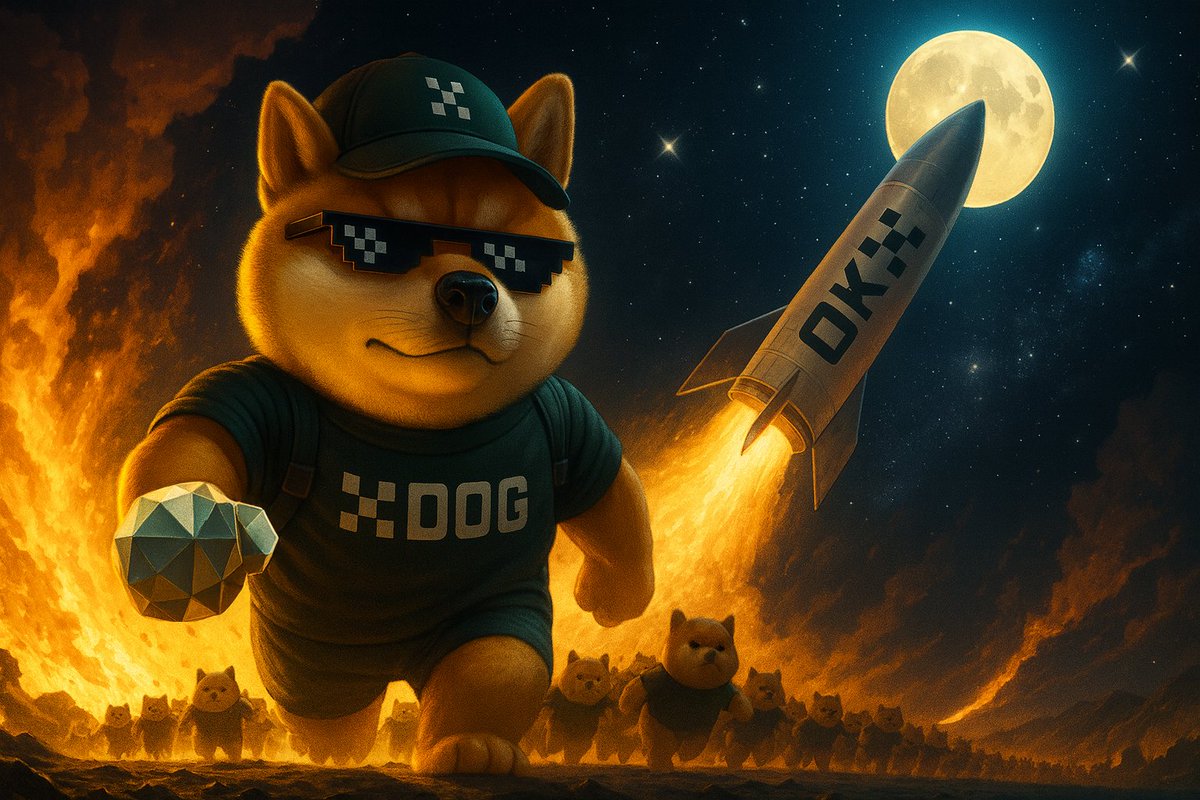 More and more community members are sending their $XDOG to <a href="/okx/">OKX</a> 🚀
So far, over 100M $XDOG has been deposited!
If trading goes live — we head straight to the moon 🌕
If not — consider it burnt 🔥🐶
There’s no middle ground: it’s either moon or zero.
Because true community value