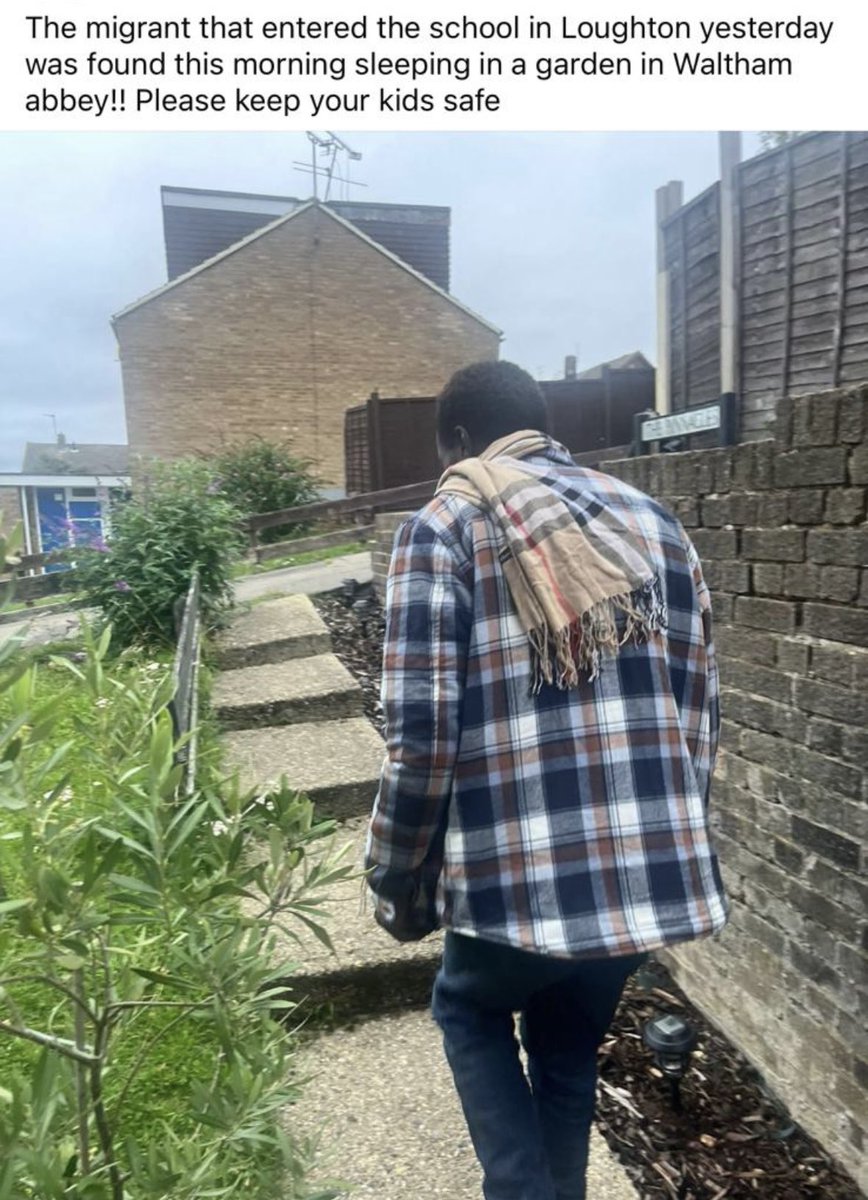 SCHOOL ON LOCKDOWN, Police Helicopters, Hysterical Parents.. yes.. another morning in Epping Forest- WHY? because this man was LET OUT AGAIN after being arrested yesterday and is wondering around the streets and going in-between schools!!!! WHAT ARE YOU DOING!!!!!! Why is this