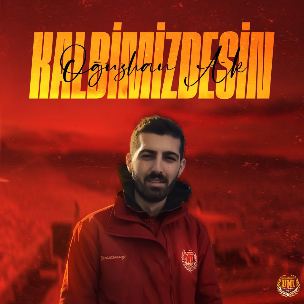 Adını da hatıranı da sonsuza dek yaşatacağız... Kalbimizdesin Oğuzhan Ak! #ultrAslanUNI