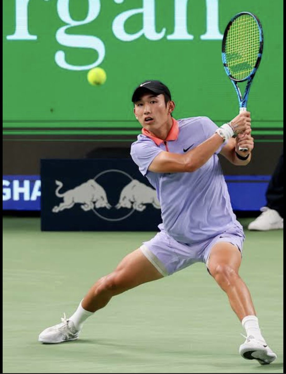 TennisStatss's tweet photo. From 2024 highs to 2025 lows—foot surgery sidelined him, but Juncheng Shang’s 🇨🇳 roaring back in his 6th tournament of the year! Can this fire secure his 2nd straight Next Gen spot? Who’s betting on the comeback?🔥🎾 #ShangComeback #NextGenATP https://t.co/pJMS4Y8OeI