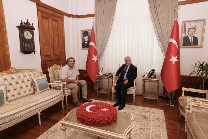 Sakarya Valisi Rahmi Doğan, Alper Nemli’yi Kabul Etti