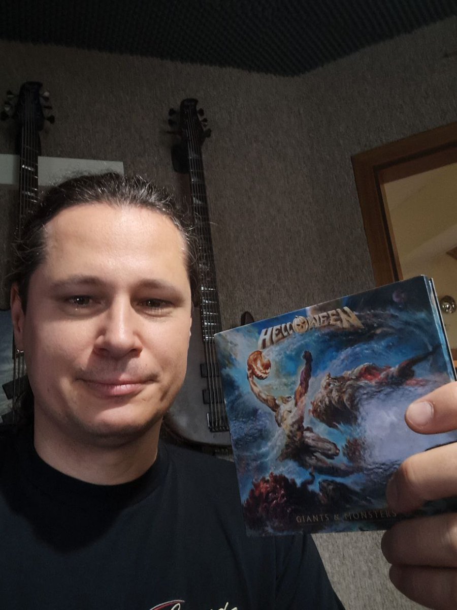 RonnieKonig's tweet photo. I, too, stream music and I don't buy many physical CDs anymore, but sometimes I do. After a bunch of "spins", I thought that the new #Helloween album is really good and worth owning and supporting. The more you listen to it, the better it gets. I also wanted to read some of the lyrics, there is a bonus track that's not on Spotify, etc. All songs are good, but I like some of them more than others. Here is my little ranking of the songs:

AAA songs:
- Savior of the World
- We can be gods
- Into the Sun
- This is Tokyo
- Hand Of God

AA songs:
- Giants on the Run
- A little is a little too much
- Universe
- Under the Moonlight

A songs:
- Majestic

The bonus track (Out of Control): I haven't listened to it yet.

Just a note: Both are phenomenal, but I am a little bit more of an Andi Deris guy that Michael Kiske guy. However, on this album, I totally dig Michael Kiske. In my opinion, he sounds better than ever.