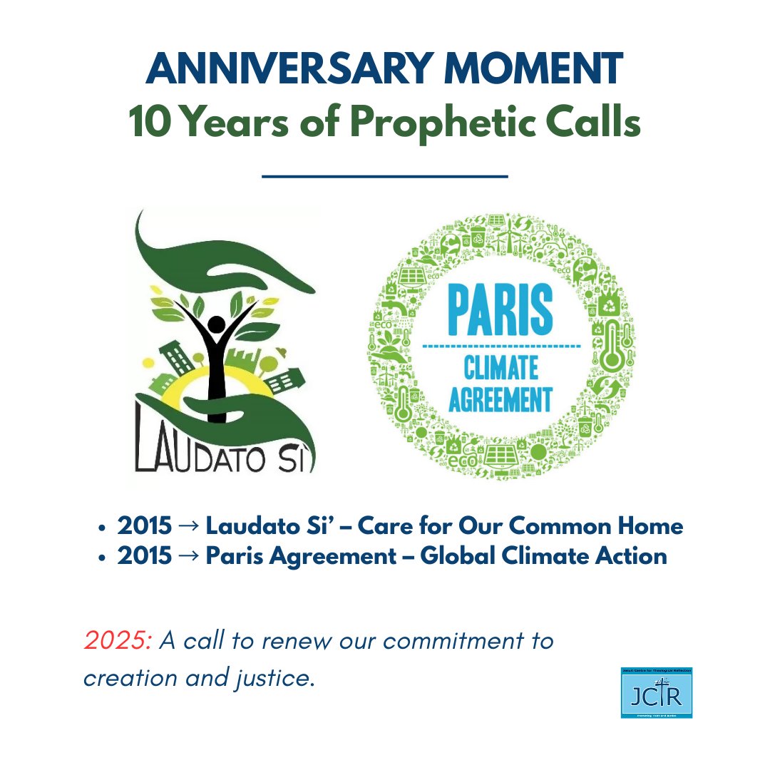 JctrOrg's tweet image. 🌱 Fr. Daniel Mwamba Mutale, S.J., PhD calls us to bold action this #SeasonOfCreation.

10 years since Laudato Si’ + the Paris Agreement, the theme “Peace with Creation” urges prayer, justice &amp;amp; ecological action. ✊

🔗 Read more via JCAM News: jctr.org.zm/en/season-of-c…