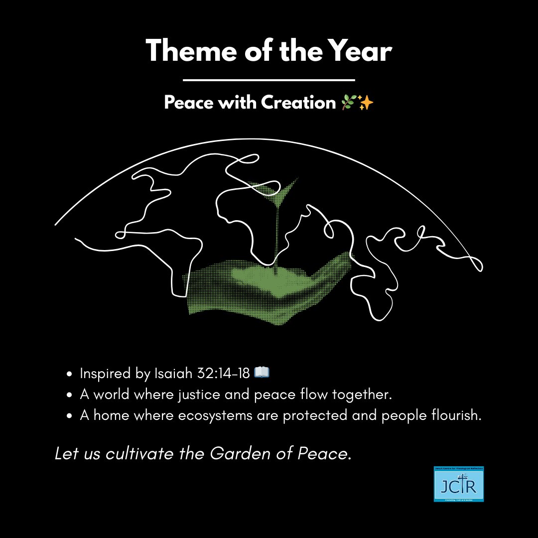 JctrOrg's tweet image. 🌱 Fr. Daniel Mwamba Mutale, S.J., PhD calls us to bold action this #SeasonOfCreation.

10 years since Laudato Si’ + the Paris Agreement, the theme “Peace with Creation” urges prayer, justice &amp;amp; ecological action. ✊

🔗 Read more via JCAM News: jctr.org.zm/en/season-of-c…