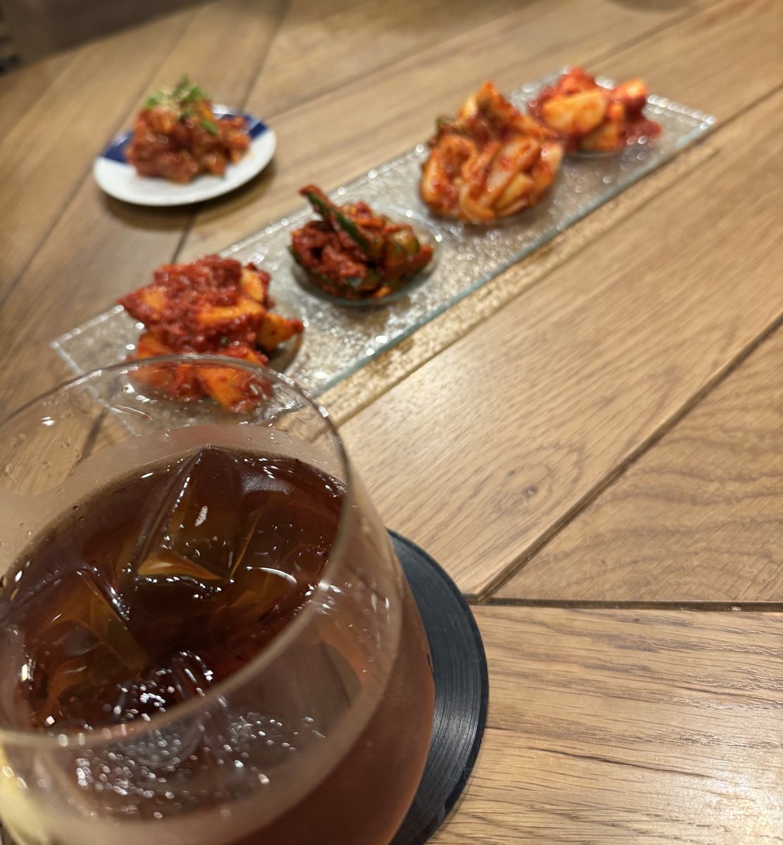 焼肉がはじまる前のキムチ登場ってテンションあがりますよね😋