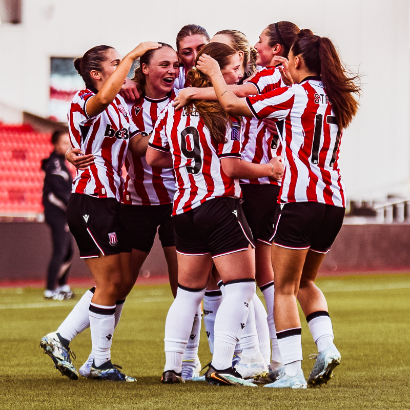 stokecity's tweet photo. Last time out in ST4 ⏮️

Secure your tickets for @scfc_women's return to the bet365 Stadium on Sunday 👇