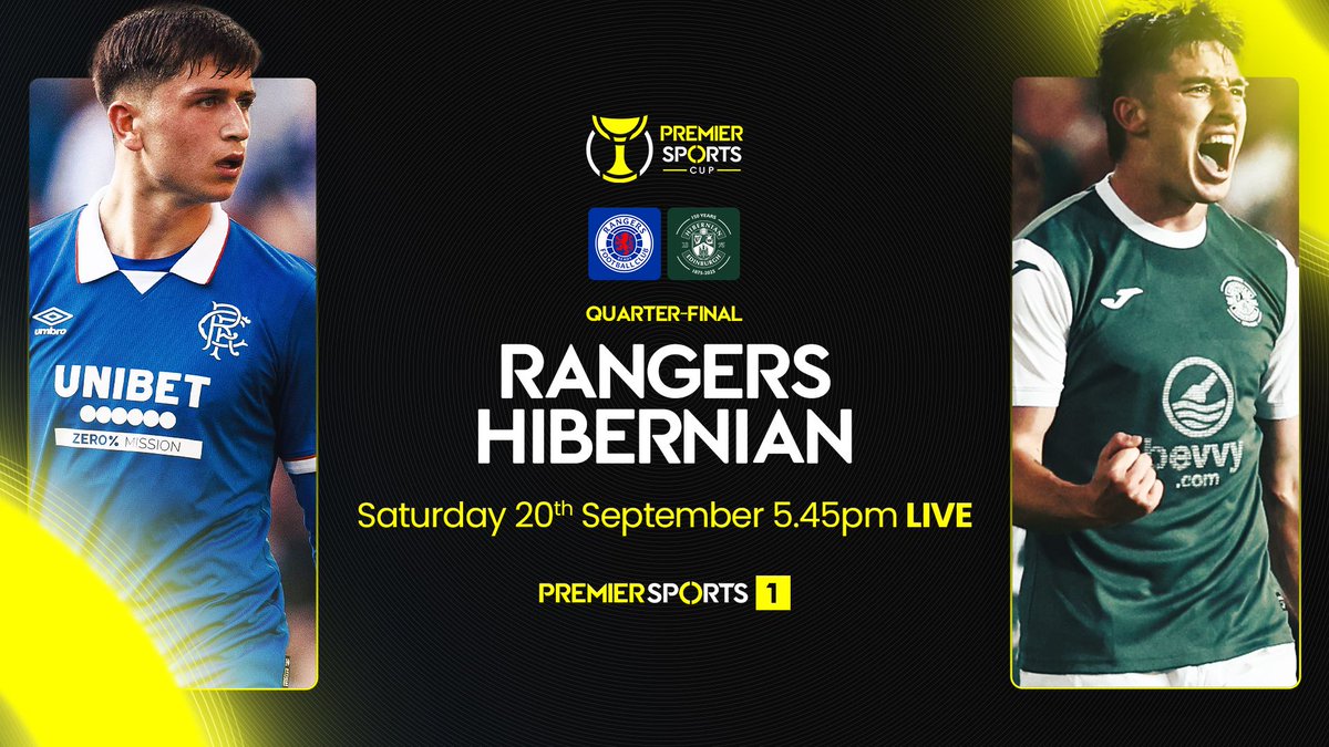 🏆 Premier Sports Cup 1/4 Finals - LIVE Saturday! 🏴󠁧󠁢󠁳󠁣󠁴󠁿

🔴<a href="/AberdeenFC/">Aberdeen FC</a> 🆚<a href="/MotherwellFC/">Motherwell FC</a> 🟠
⏱️3pm
📺Premier Sports 2

🔵<a href="/RangersFC/">Rangers Football Club</a> 🆚<a href="/HibernianFC/">Hibernian Football Club</a> 🥬
⏱️5:45pm
📺Premier Sports 1

🍺Sign up your venue;
☎️0871 2228484
📨commercial@premiersports.com