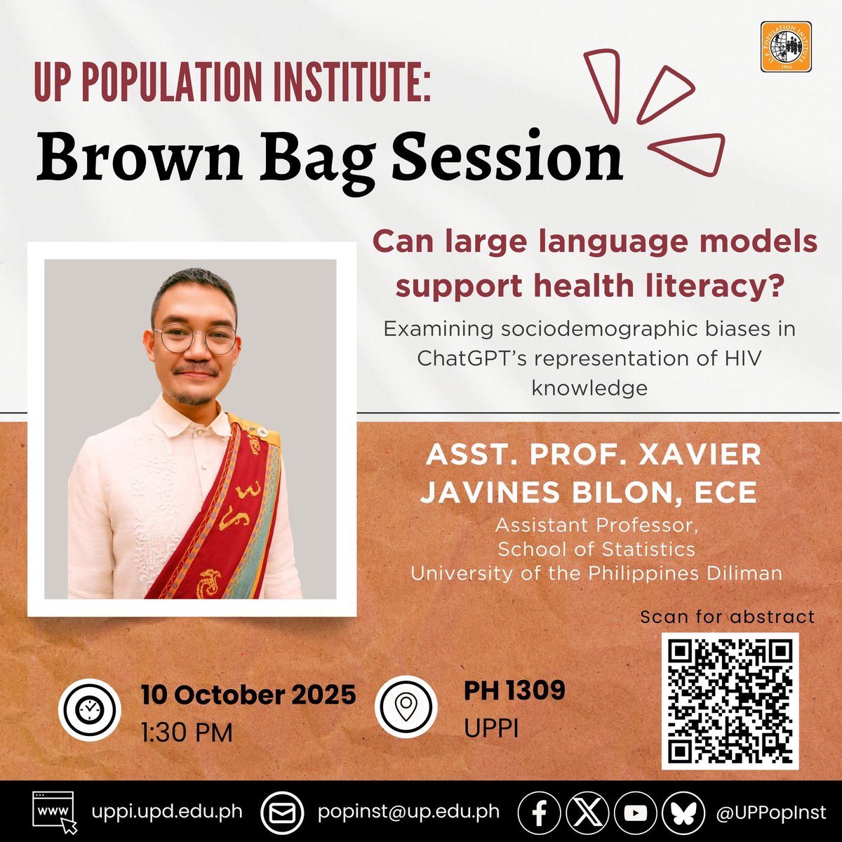 Excited to share my recent publication at <a href="/UPPopInst/">UP Population Institute</a>’s Brown Bag Session this October!

doi.org/10.1080/153815…

DM for free copy