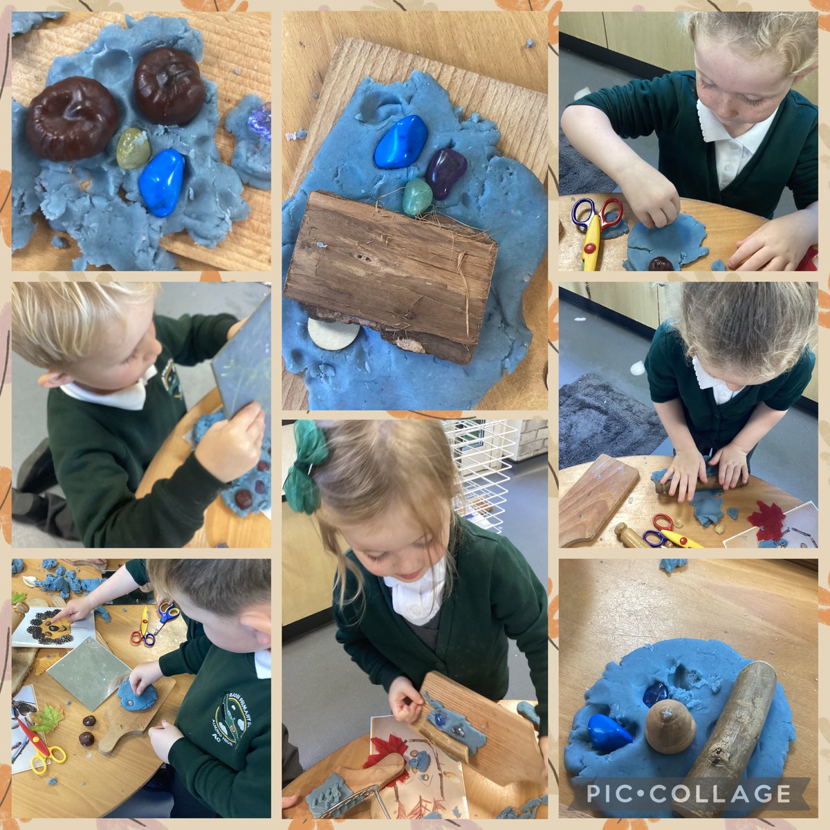 BaderPrimary's tweet image. Nursery have been making faces in the playdough using loose parts. We talked about the features of a face and used different items to create noses, eyes and mouths. #BaderNursery #physicaldevelopment #expressiveartsanddesign #communication #RRSarticle3