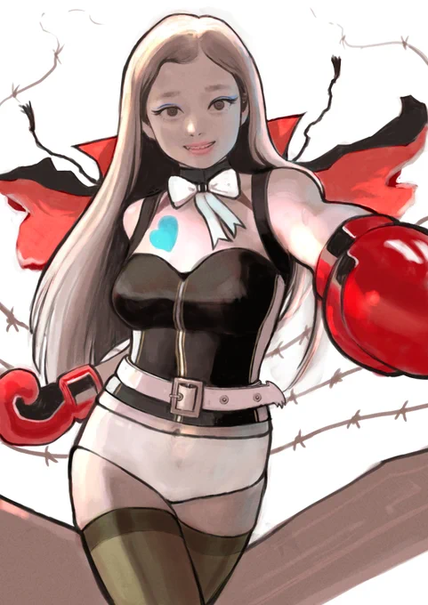 illustration ノックアウト