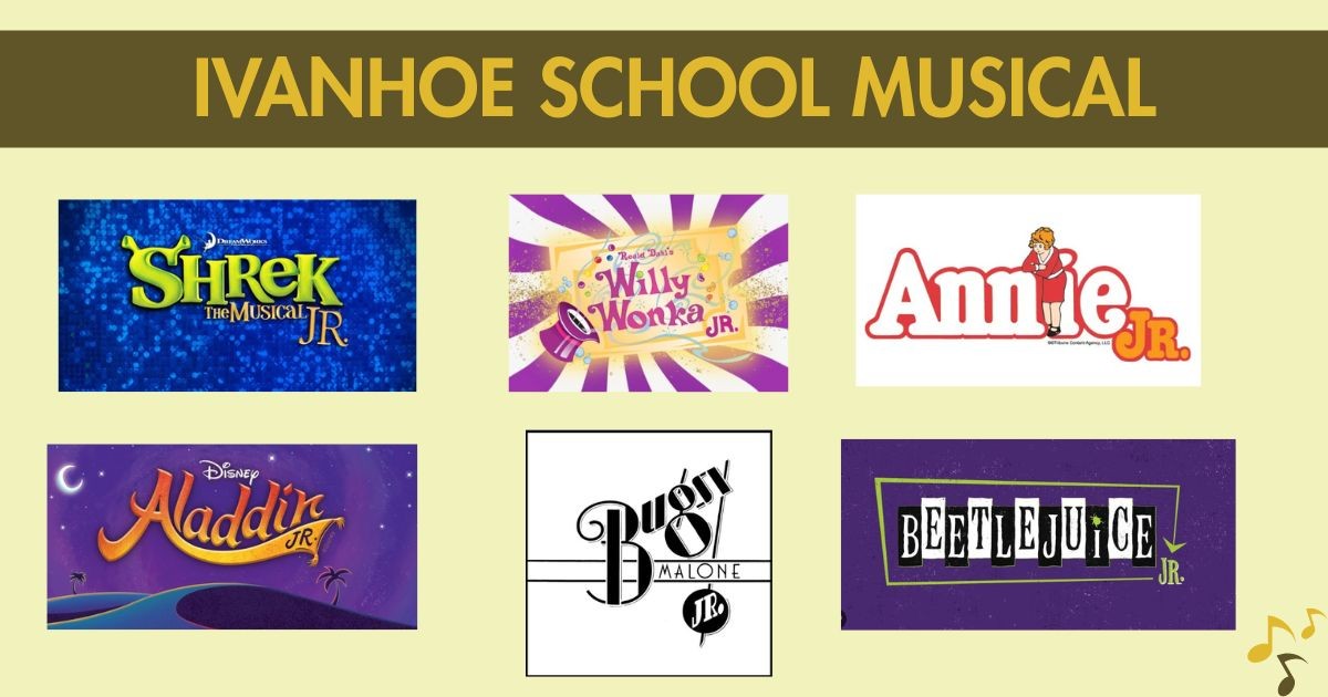VANHOE SCHOOL MUSICAL - CAST YOUR VOTE
With only one day to go til the survey closes, it's time to make your vote count!
Vote here: forms.office.com/e/9n7MsEwHxv