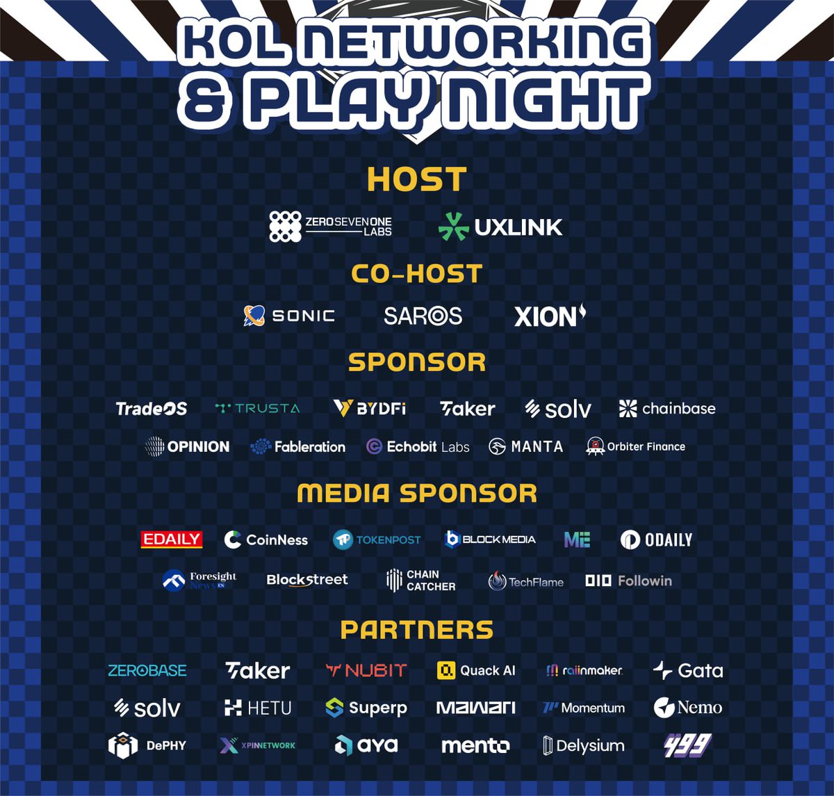 071_labs's tweet image. KBW 2025: KOL Networking &amp;amp; Play Night

Date : September 24, (Wednesday)
Time : 6:00 – 11:00 PM (KST)
 Join : luma.com/3oaoe470

071Labs is delighted to invite you to a special networking event, KOL Networking &amp;amp; Play Night.

The event will be held at People the Terrace,…