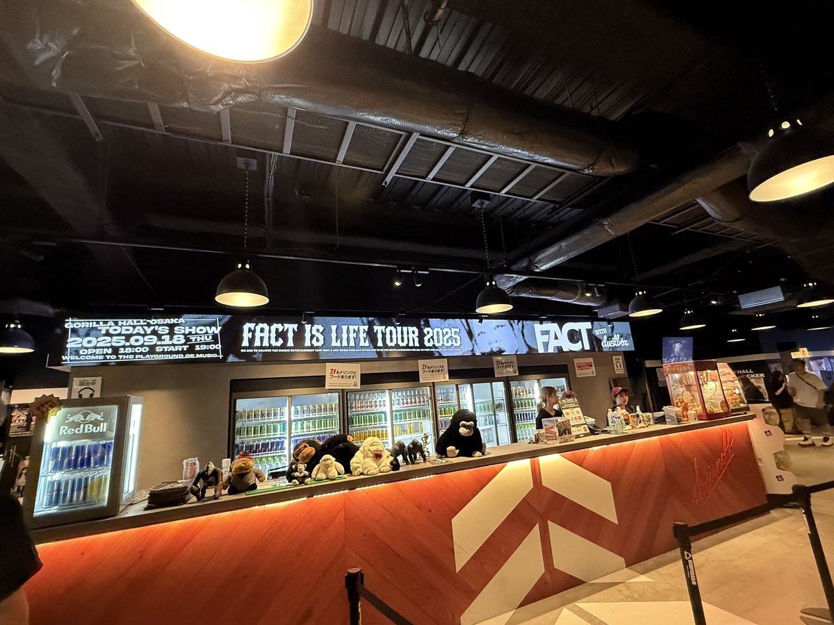 たぶん最初で最後の生FACT