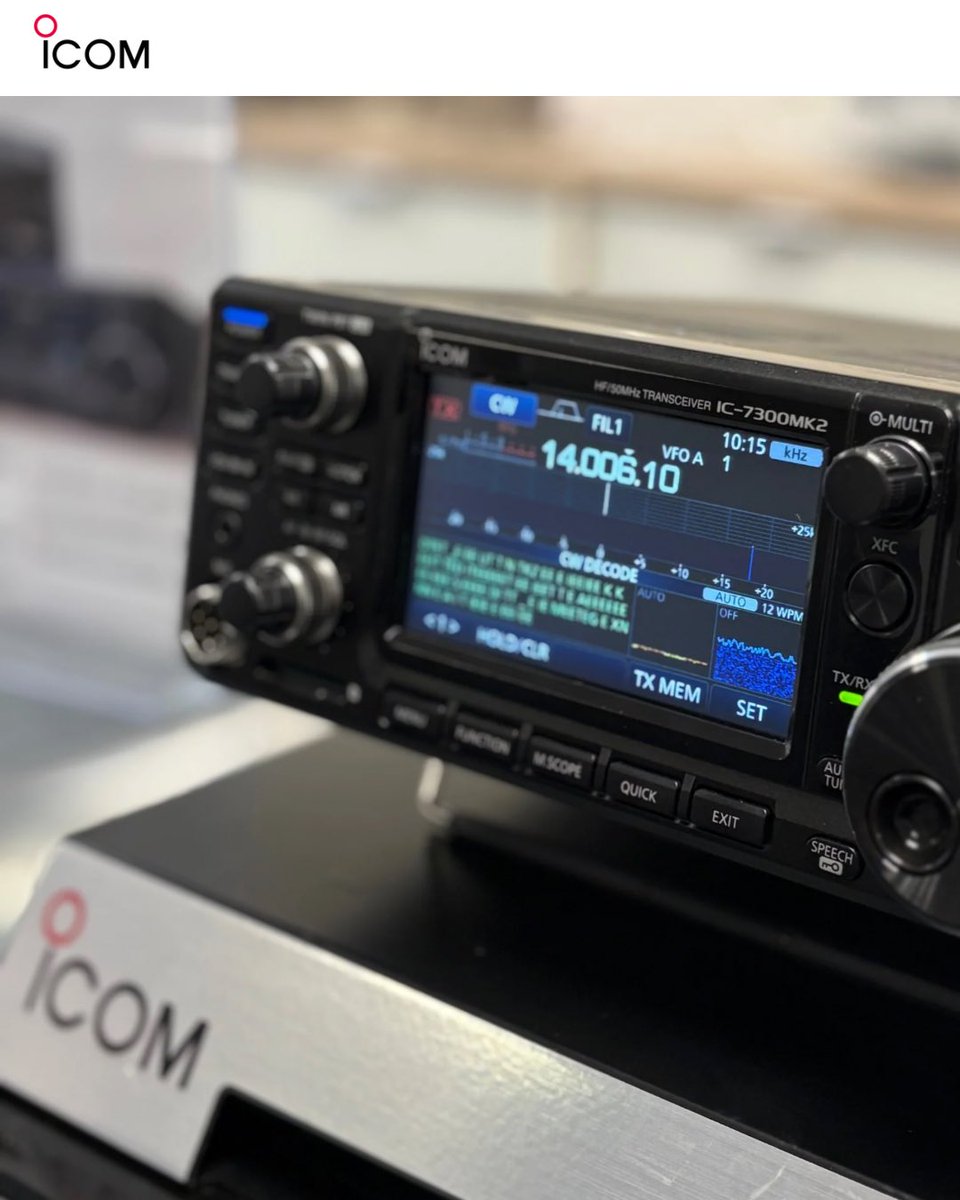 📡✨ ¡Nos vamos a IberRadio 2025!

👉 Ven a descubrir de primera mano el IC-7300MK2 en nuestro stand y comparte con nosotros la pasión por la radio.
 
📍 Fecha: Sábado 20 de septiembre.
📍 Lugar: Ávila
 
¡Te esperamos!