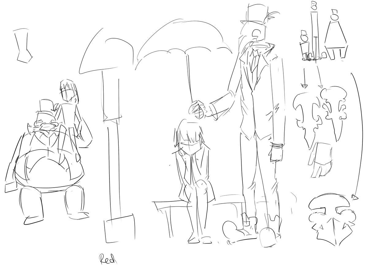 mire_ink's tweet photo. Horror game concept https://t.co/DY45gNZ7uI