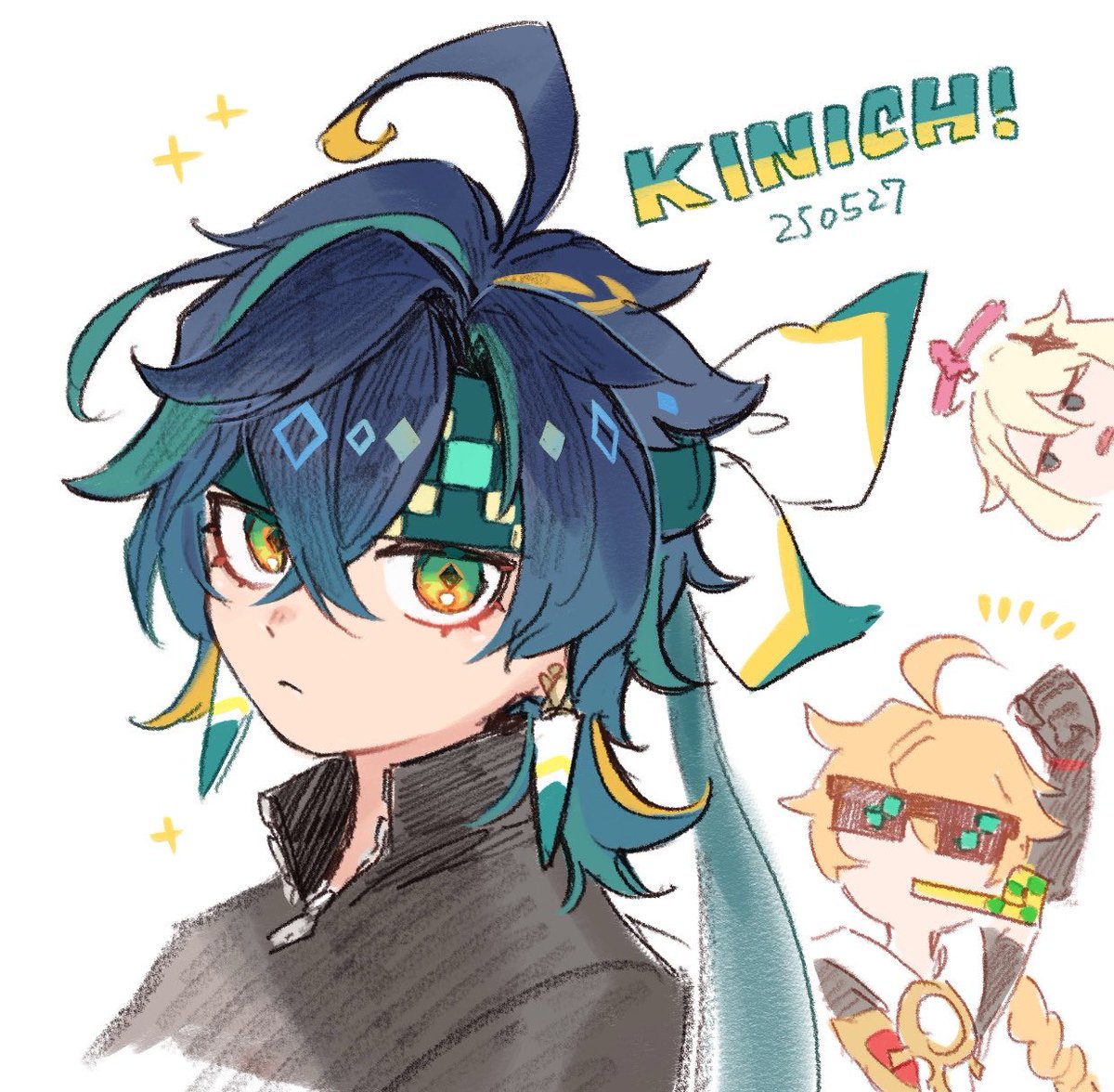 okakeukt's tweet photo. キィニチ仲間にできた記念の絵
お世話になっています https://t.co/6g4hbeiy1p