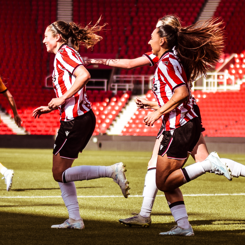 stokecity's tweet photo. Last time out in ST4 ⏮️

Secure your tickets for @scfc_women's return to the bet365 Stadium on Sunday 👇