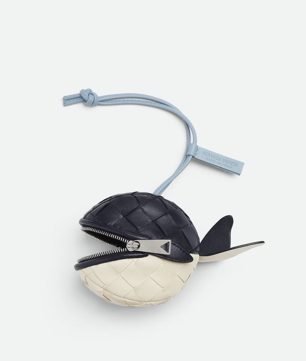 Bottega’s new Coin-purse is a little leather Whale😭