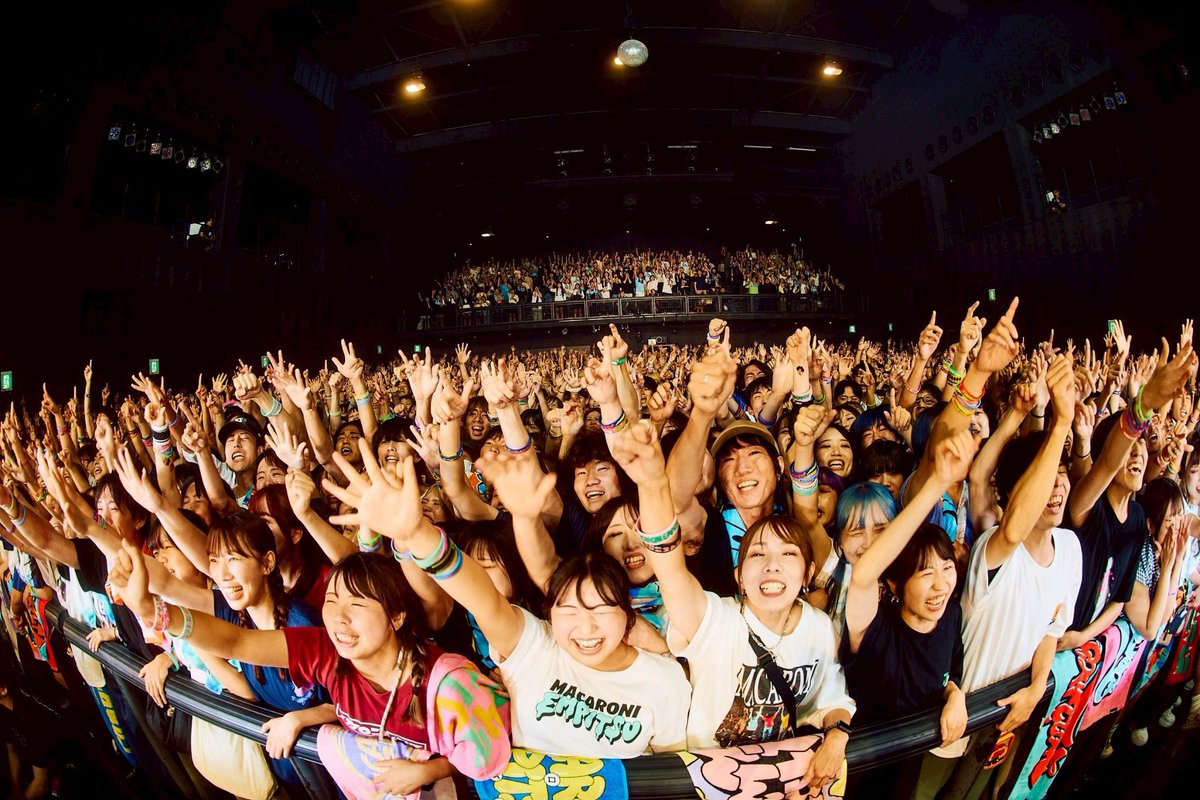 マカロックツアーvol.20（FCツアー）6公演目のZepp Nagoya公演DAY2