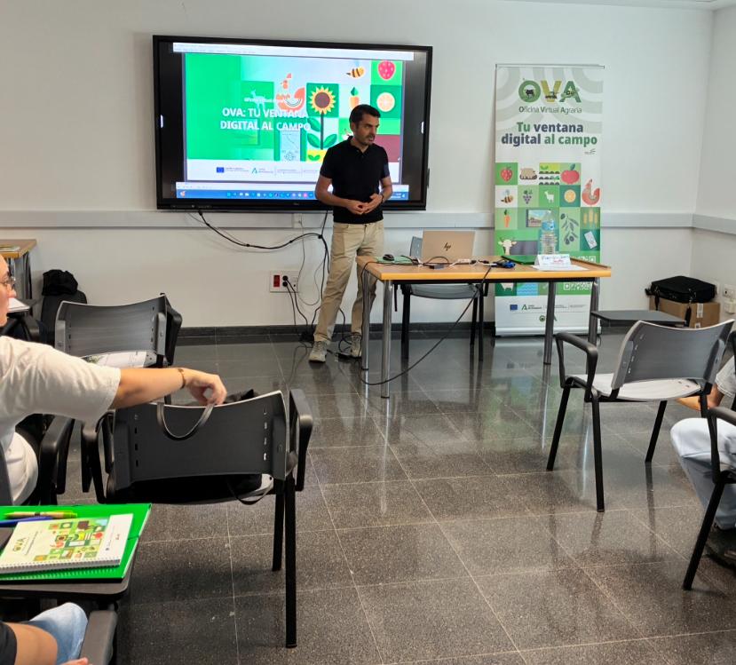 📍 Arranca en la OCA Hoya-Altiplanicie de #Guadix la jornada #AgroConectaOVA.
Agricultores y ganaderos ya llenan la sala para conocer de cerca la Oficina Virtual Agraria de Andalucía y las claves sobre instalaciones y manejo del ganado.

<a href="/AndaluciaJunta/">Junta de Andalucía</a> <a href="/AgapaAndalucia/">Agencia de Gestión Agraria y Pesquera de Andalucía</a>