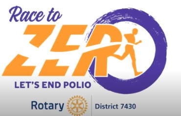 Be a part of the Horsham Rotary District 7430 "Race to Zero - Let's End Polio." 

Chip-timed 5k Run, a 5k Walk, and a 1-mile Fun Run/Walk.

Race proceeds and donations go toward the Global Polio Eradication Initiative. 

To register and for more info: ow.ly/QIkU50WX75a