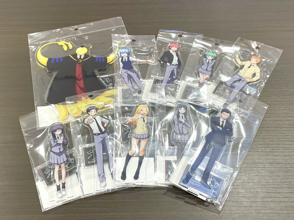 アニメ商品情報～ 10周年を迎えた『＃暗殺教室』より、アクリル
