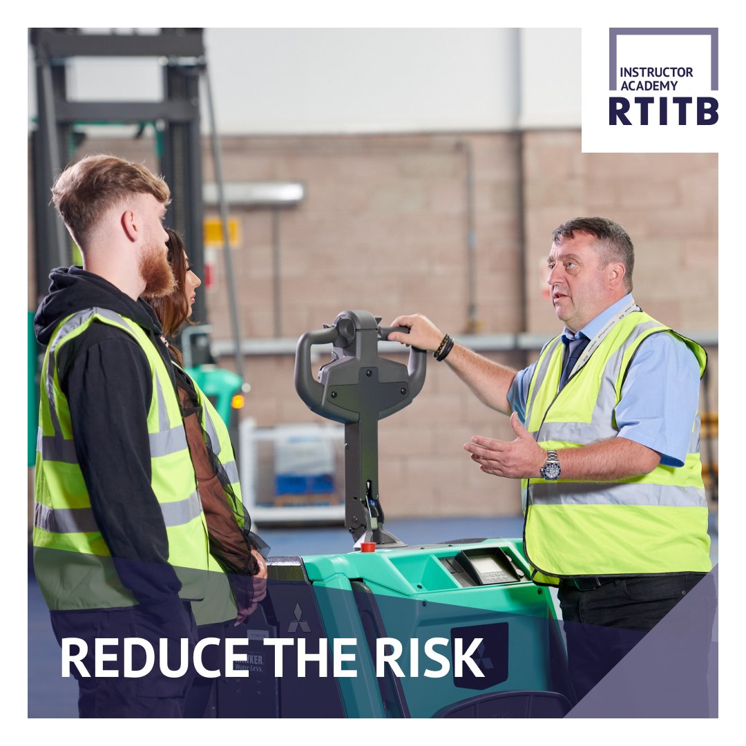 Don't risk an incident. With trained Low Level Pallet Truck Instructors onsite, you can prepare operators to confidently manoeuvre equipment, enhancing safety and efficiency.

Secure training at #RTITBAcademy.
🌐 loom.ly/jSJpPY8 📧 academy@rtitb.com | 📞 +44(0)1952 520214