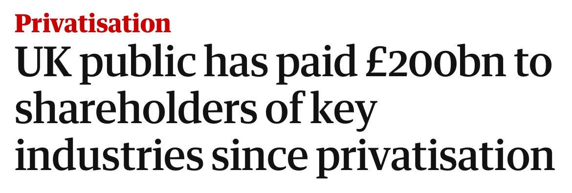 You’re making billions…

for someone 😳

Every day private companies and shareholders profit from the basic utilities that SHOULD belong to all of us.

And what for? Higher bills and worse services. 

It’s time to face the facts: 

Privatisation has inflated profits and failed