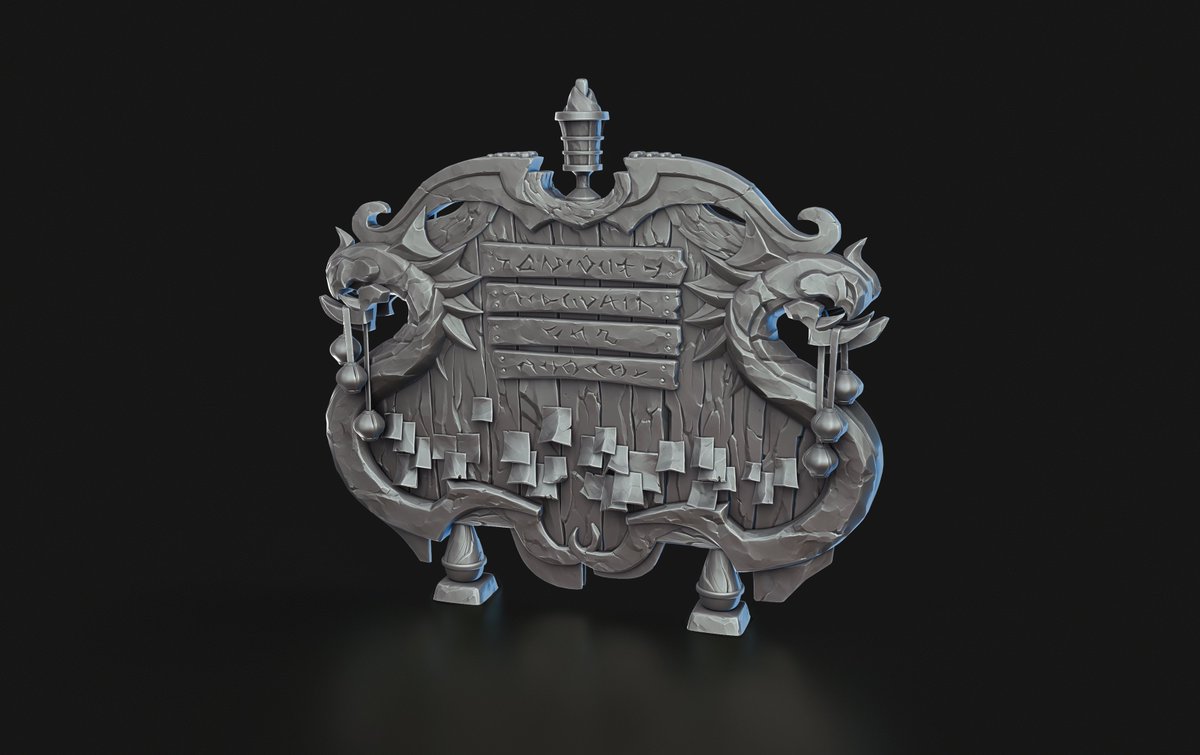 rmzxk's tweet image. Bulletin Board
#RuinedKing #Wayfinder #zbrush