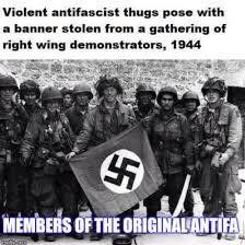 Judith54Nunn's tweet image. The original ANTIFA! 👇🏽#TrumpIsUnfit