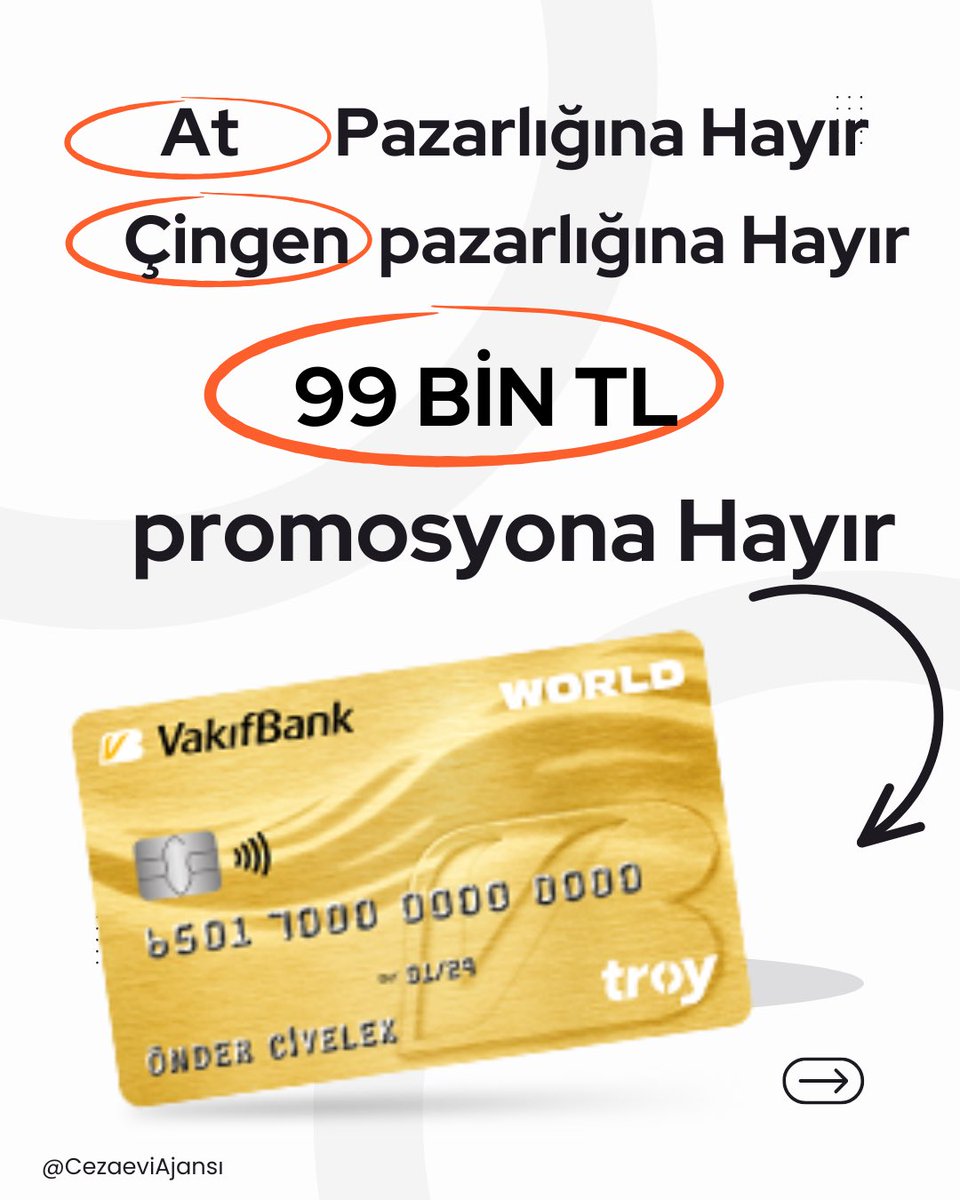 CezaeviAjansi's tweet photo. 100 Bin değilde
99 Bin vermek
@VakifBank’a hiç yakışmadı.

99 sayısı, ruhsal gelişimin ve değişimi kucaklamanın öneminin derin bir mesajını ifade eder doğrudur

Lakin sizin verdiğiniz 
99 bin TL Adalet Bakanlığı personeli üzerinde derin bir yara açtı.
#AdaletBakanlığı
#Promosyon 
#99BinHayır
#Vakıfbank