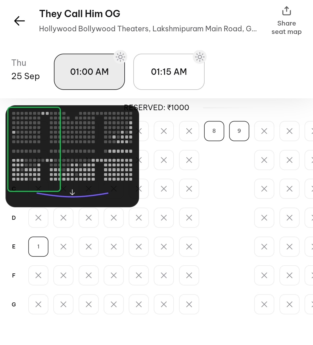 Andhra's 1st ever bookings got opened in Paytm District at Guntur cityyy Hollywood Bollywood theatres 🥵🥵🥵🥵🥵🥵🔥🔥🔥🔥🔥🔥🔥🔥🔥🔥🔥🔥

#TheycallhimOG <a href="/PawanKalyan/">Pawan Kalyan</a>