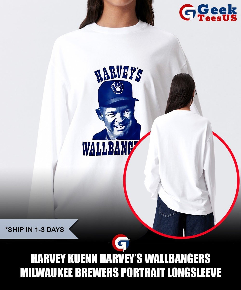 Geekteesus's tweet image. Harvey Kuenn Harvey’s Wallbangers Milwaukee Brewers portrait shirt
geekteesus.com/product/harvey…
#HarveyKuenn #MilwaukeeBrewers #Wallbangers #MLB #RetroBaseball #TShirt #Geekteesus