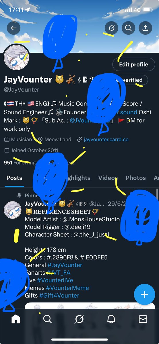 JayVounter 😼🎻 𝄞 𝄡 𝄢 tweet media