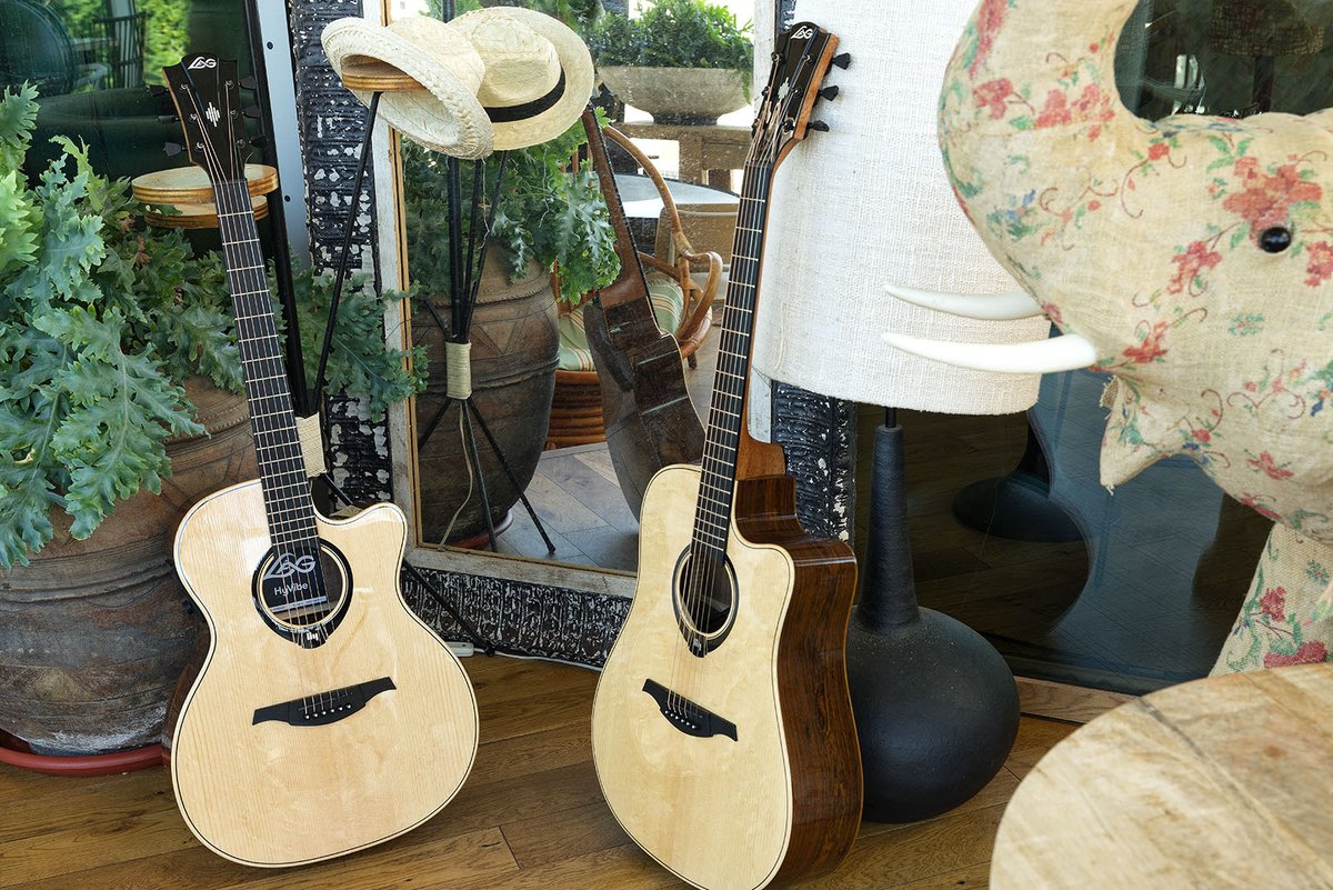 Just launched - the brand new LAG Hyvibe H2 range of Smart Guitars! Available to pre-order now! giggear.co.uk/blog/new-relea…