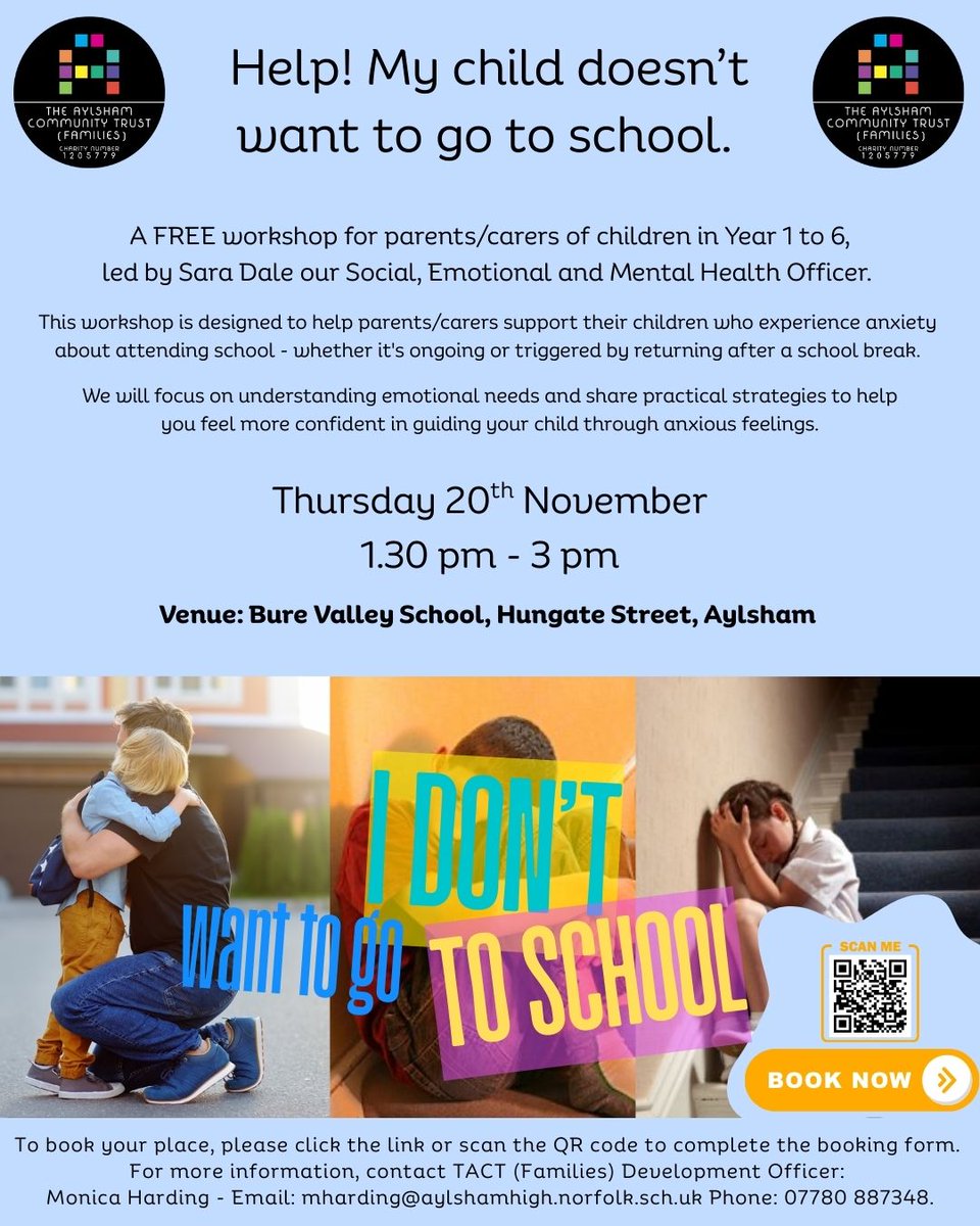 Helpful workshop for parents and carers.